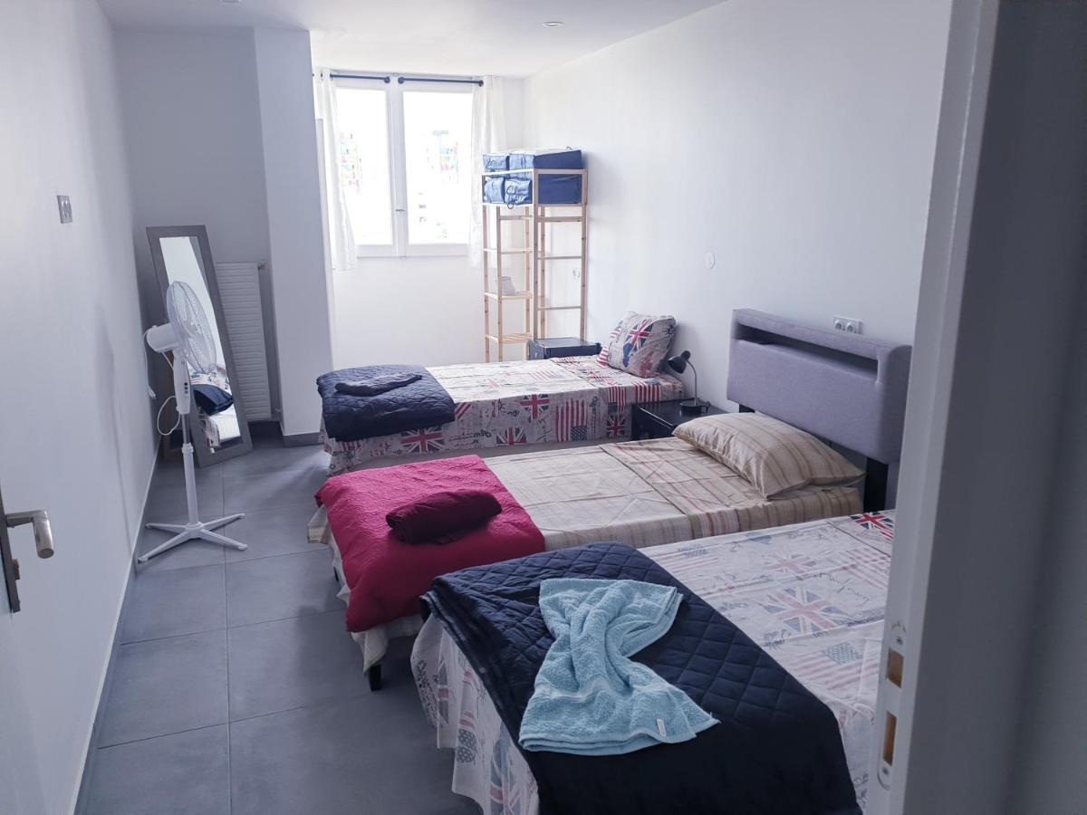 Big Flat Sea Vieuw 95 M2 5 Rooms Near Airport 5 Min Train 3 Min And Tram On Site, Beach 7 Min, 2 Showers And 2 Toilets , Neuf Grand Appartement 95 M2 5 Chambres Proche Aeroport 5 Min Train 3 Min Et Tramway Sur Place, Plage 7 Min 2 Douches Et 2 Wc Vue Nicea Zewnętrze zdjęcie