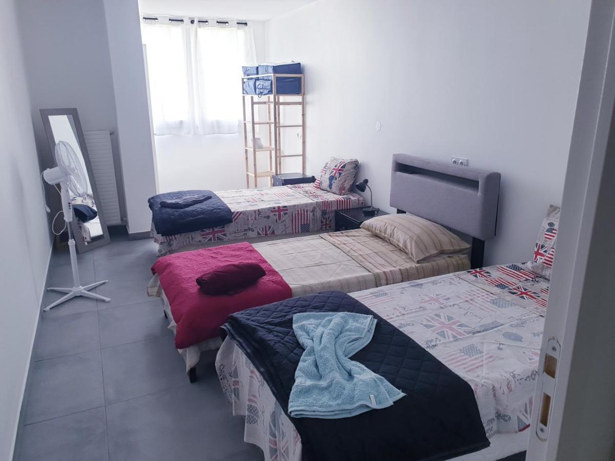 Big Flat Sea Vieuw 95 M2 5 Rooms Near Airport 5 Min Train 3 Min And Tram On Site, Beach 7 Min, 2 Showers And 2 Toilets , Neuf Grand Appartement 95 M2 5 Chambres Proche Aeroport 5 Min Train 3 Min Et Tramway Sur Place, Plage 7 Min 2 Douches Et 2 Wc Vue Nicea Zewnętrze zdjęcie